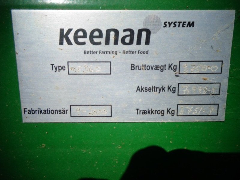 Futterverteilwagen des Typs Keenan Mech Fiber 360, Gebrauchtmaschine in Gram (Bild 15)
