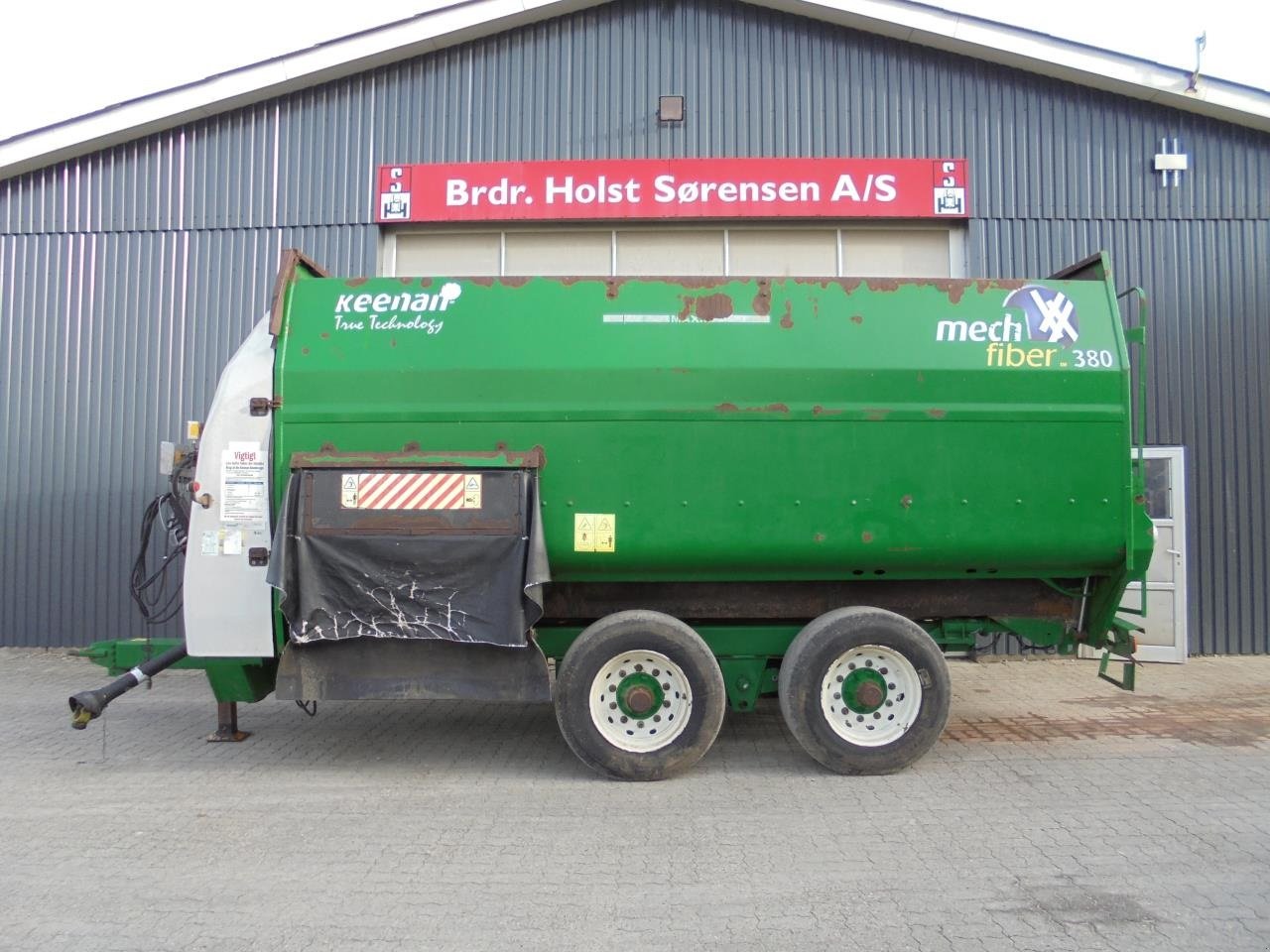 Futterverteilwagen of the type Keenan MF380, Gebrauchtmaschine in Ribe (Picture 10)