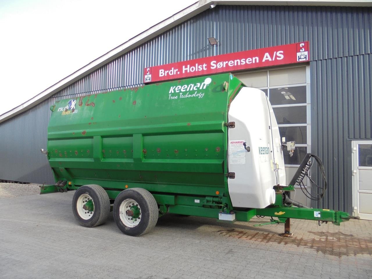 Futterverteilwagen of the type Keenan MF380, Gebrauchtmaschine in Ribe (Picture 1)