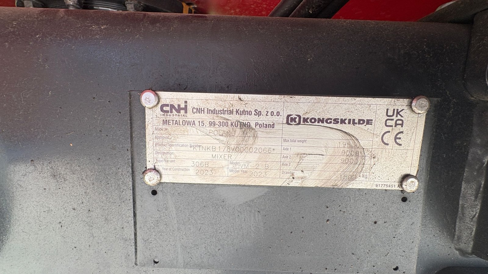 Futterverteilwagen du type Kongskilde vm 22, Gebrauchtmaschine en Roslev (Photo 10)
