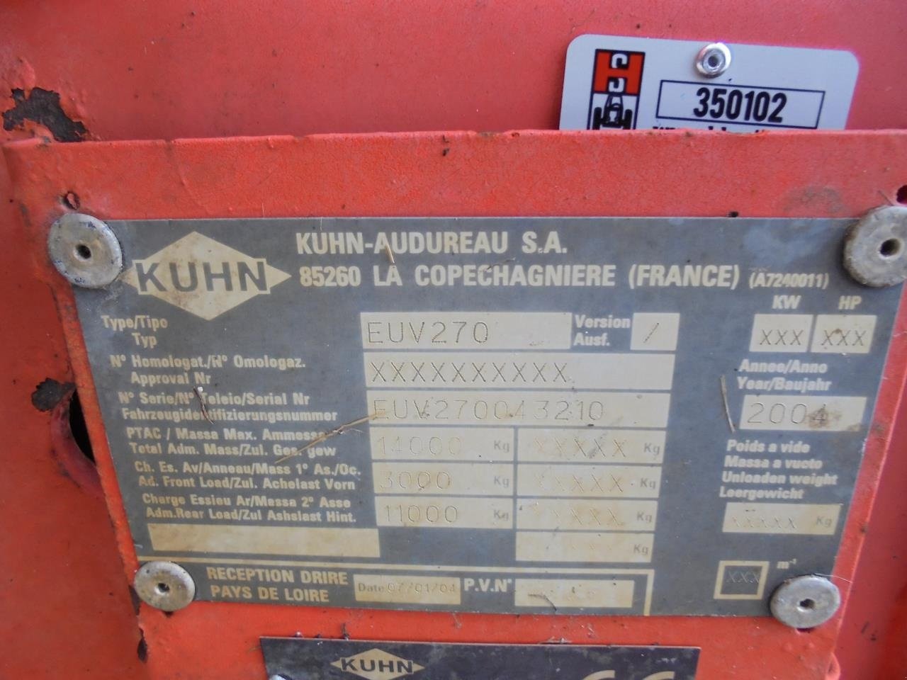 Futterverteilwagen za tip Kuhn FULDFODERVOGN, Gebrauchtmaschine u Ribe (Slika 13)