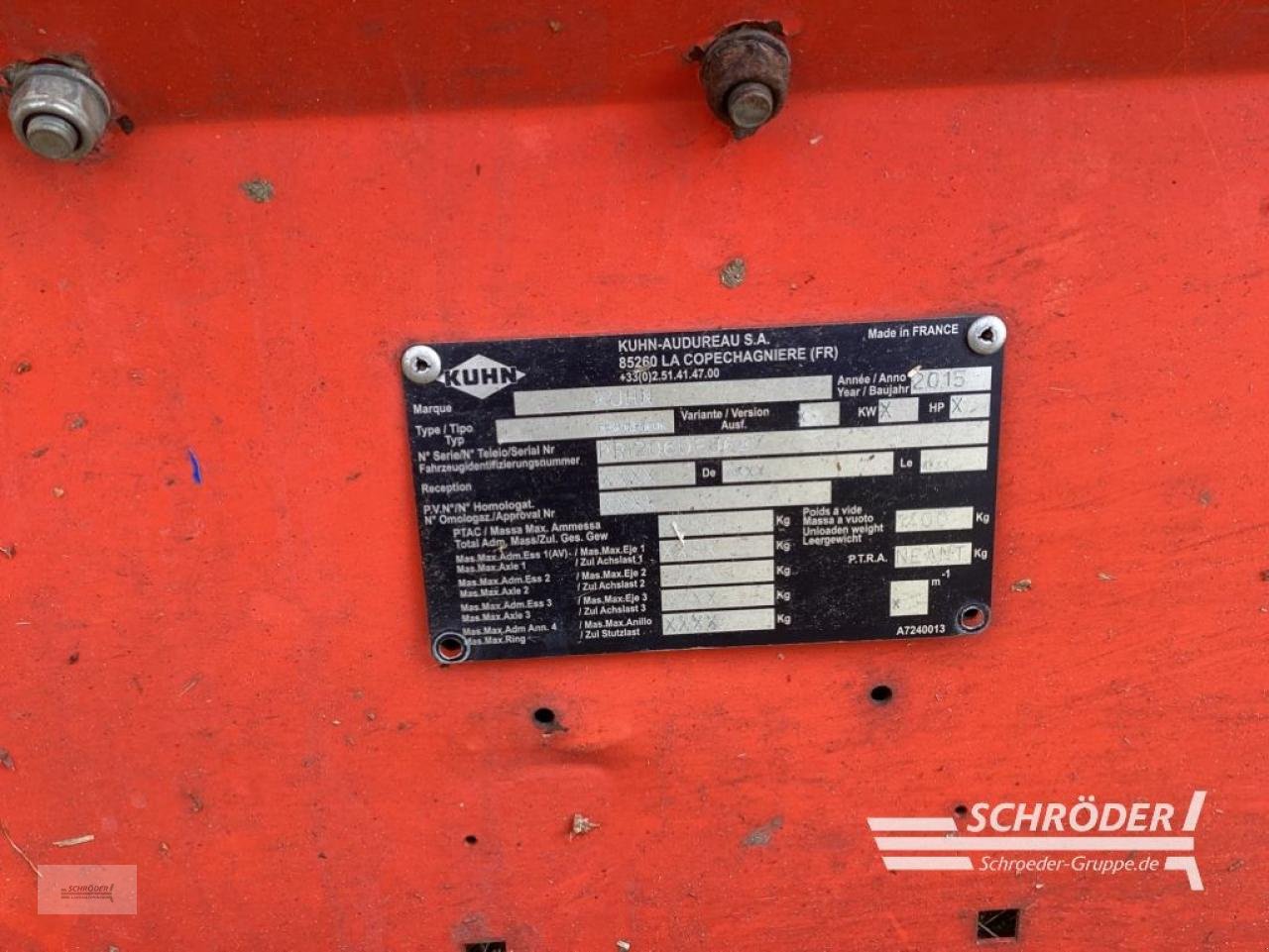 Futterverteilwagen типа Kuhn PRIMOR 2060 M, Gebrauchtmaschine в Scharrel (Фотография 5)