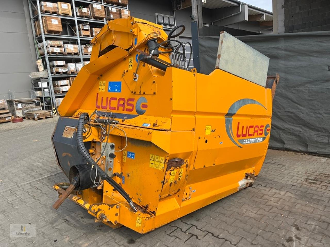 Futterverteilwagen от тип Lucas Castor + 20 R, Gebrauchtmaschine в Neuhof - Dorfborn (Снимка 1)