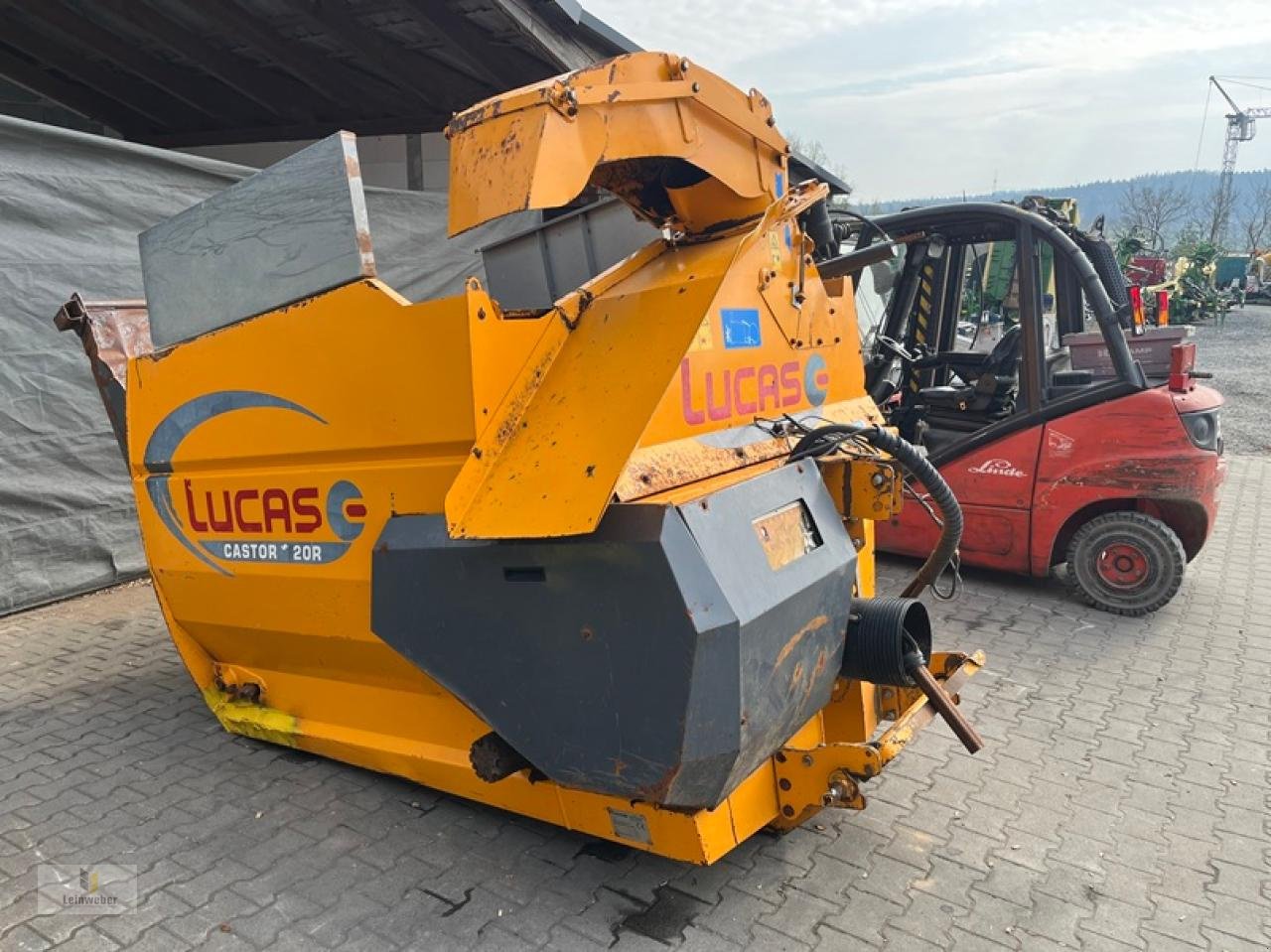 Futterverteilwagen от тип Lucas Castor + 20 R, Gebrauchtmaschine в Neuhof - Dorfborn (Снимка 2)