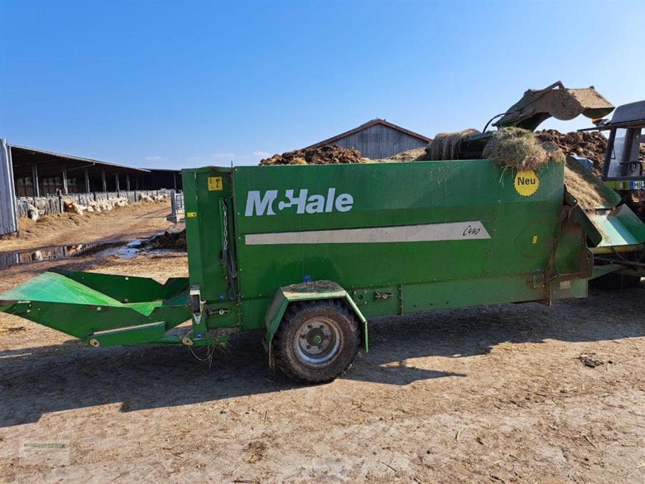 Futterverteilwagen tipa McHale C490, Gebrauchtmaschine u Bad Wildungen - Wega (Slika 2)