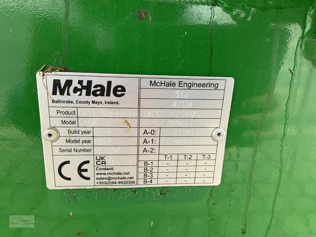 Futterverteilwagen of the type McHale N/A, Gebrauchtmaschine in Pfreimd (Picture 6)
