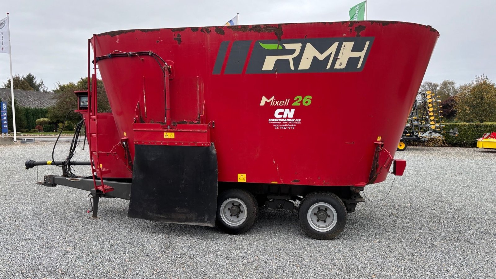 Futterverteilwagen of the type RMH Mixell 26 Klar til levering-Reborn, Gebrauchtmaschine in Gram (Picture 2)