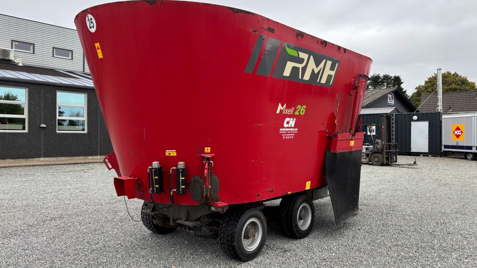 Futterverteilwagen of the type RMH Mixell 26 Klar til levering-Reborn, Gebrauchtmaschine in Gram (Picture 5)