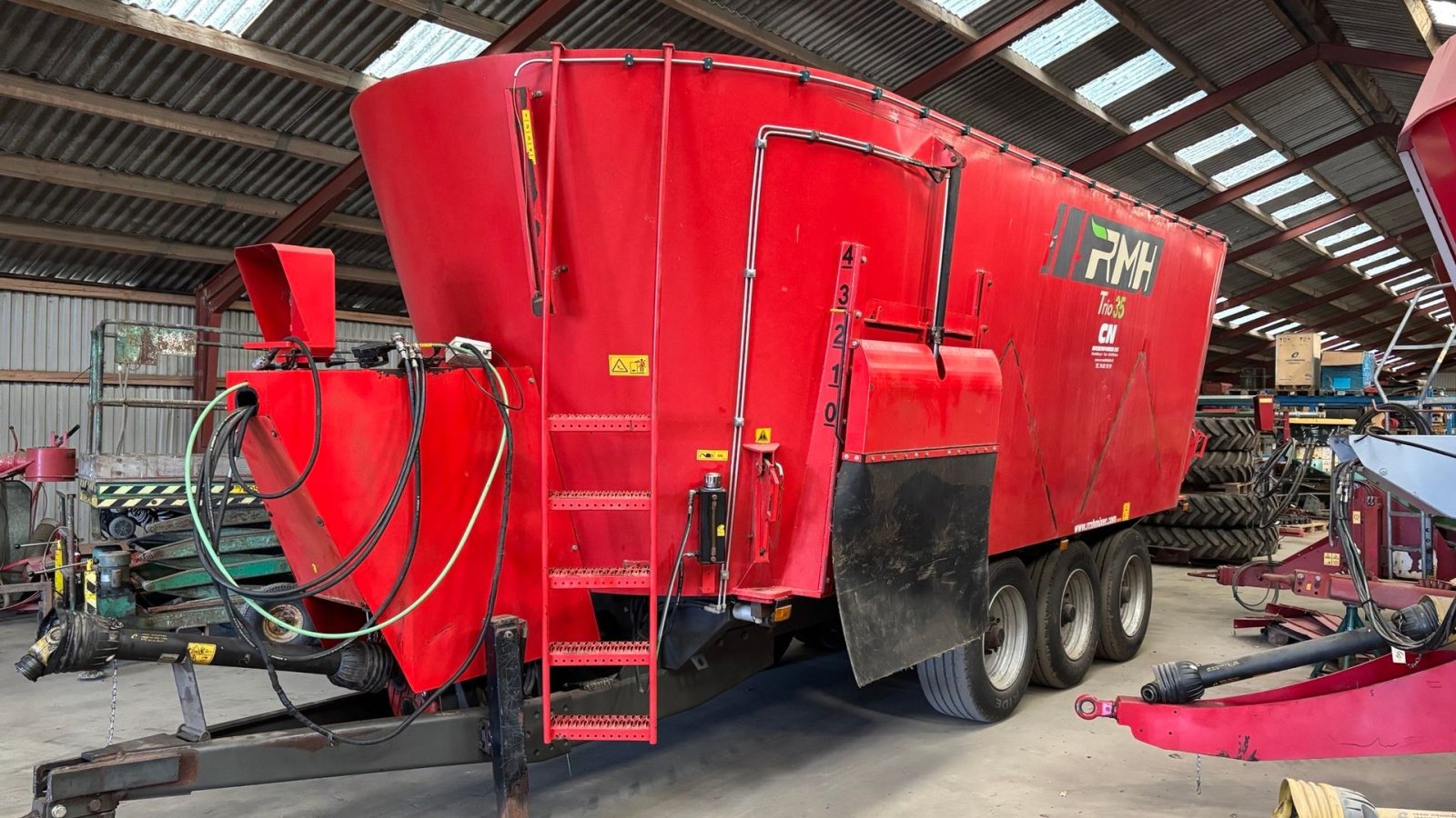 Futterverteilwagen of the type RMH Trio 35, Gebrauchtmaschine in Gram (Picture 4)