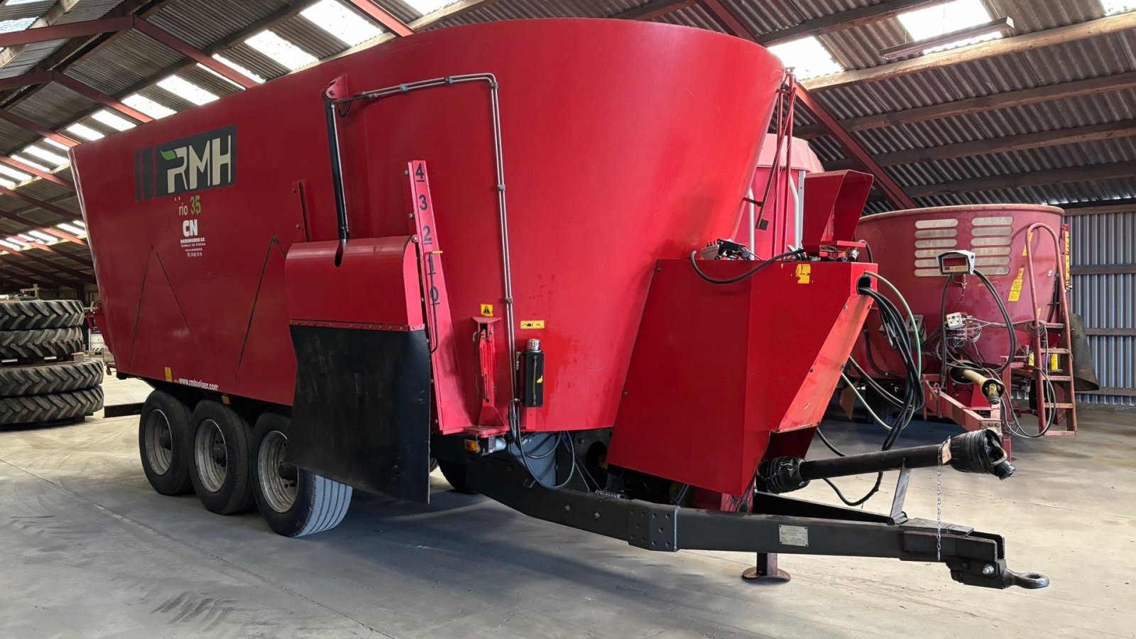 Futterverteilwagen of the type RMH Trio 35, Gebrauchtmaschine in Gram (Picture 3)