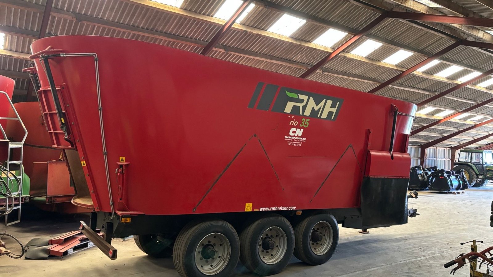 Futterverteilwagen of the type RMH Trio 35, Gebrauchtmaschine in Gram (Picture 7)