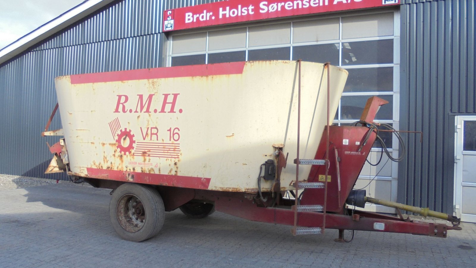 Futterverteilwagen of the type RMH VR 16, Gebrauchtmaschine in Ribe (Picture 1)