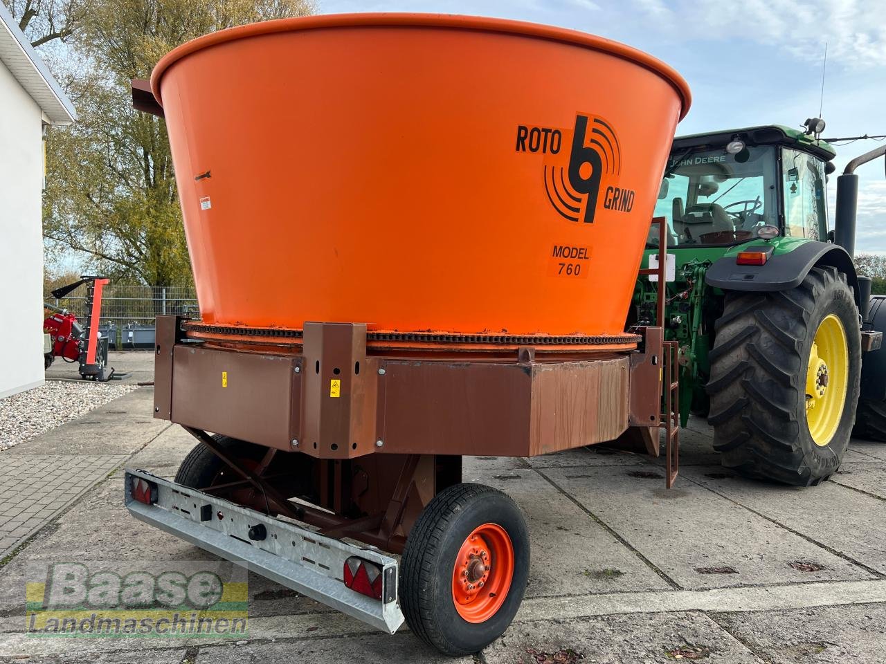 Futterverteilwagen Türe ait Roto Grind 760 Strohmühle, Gebrauchtmaschine içinde Holthof (resim 3)