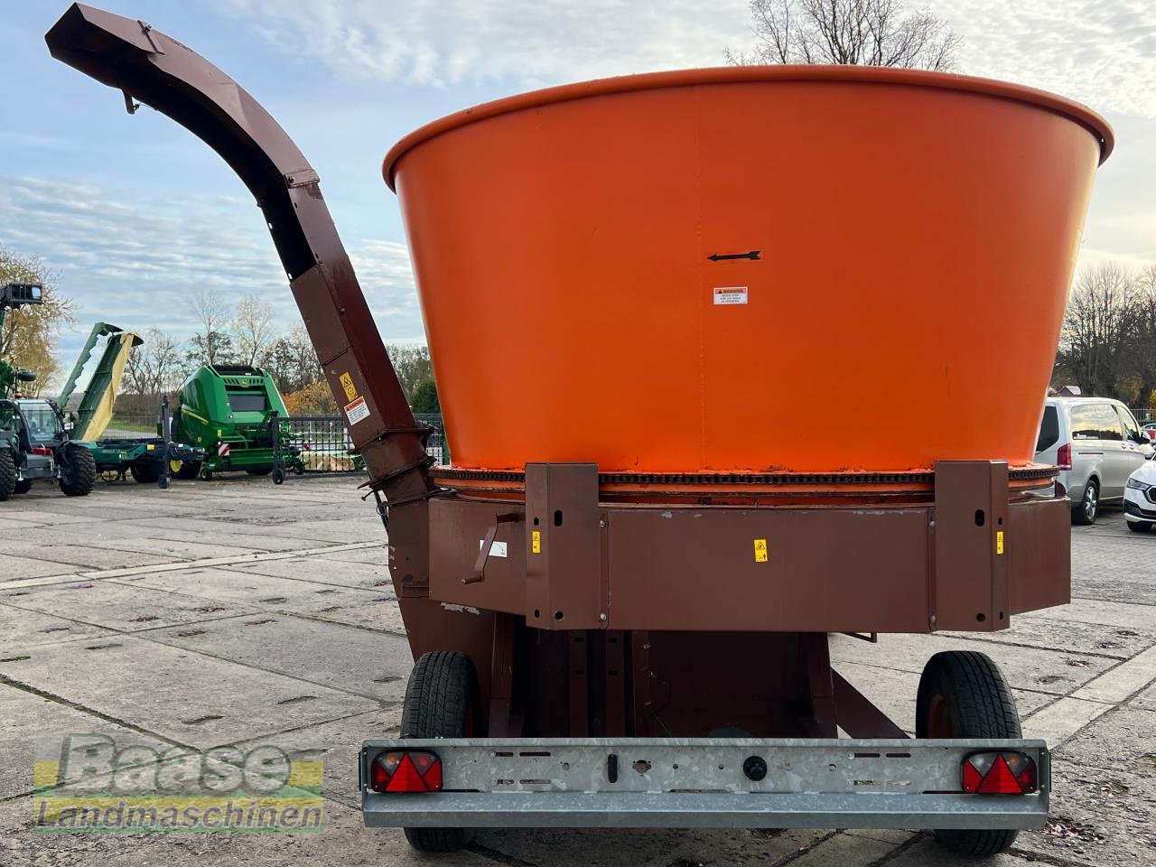 Futterverteilwagen Türe ait Roto Grind 760 Strohmühle, Gebrauchtmaschine içinde Holthof (resim 4)