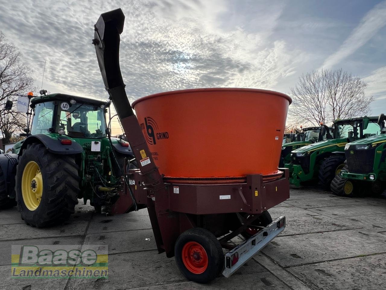 Futterverteilwagen Türe ait Roto Grind 760 Strohmühle, Gebrauchtmaschine içinde Holthof (resim 5)