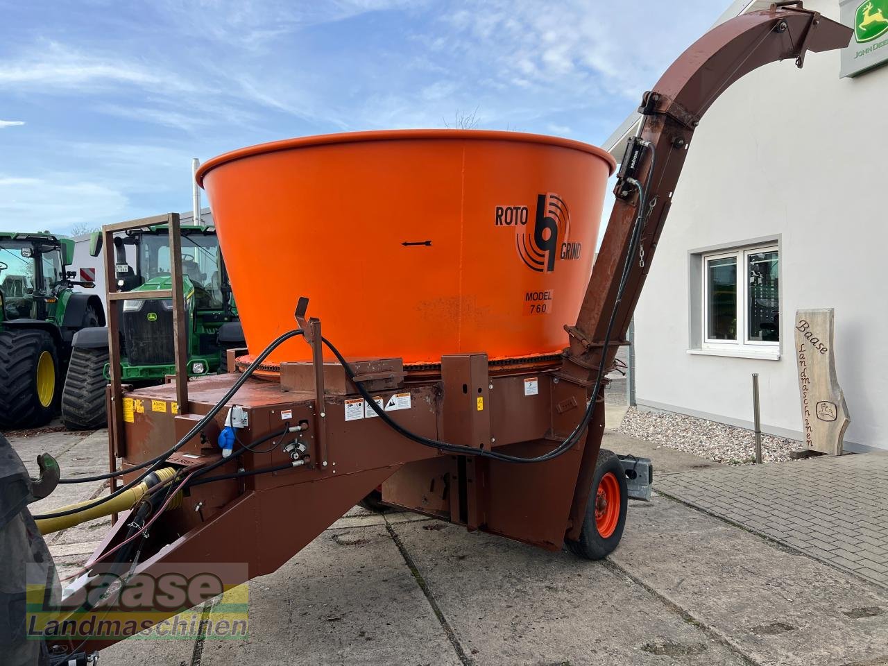 Futterverteilwagen Türe ait Roto Grind 760 Strohmühle, Gebrauchtmaschine içinde Holthof (resim 8)
