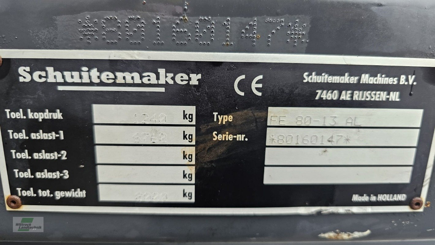 Futterverteilwagen от тип Schuitemaker Feedo 80-13, Gebrauchtmaschine в Rhede / Brual (Снимка 12)