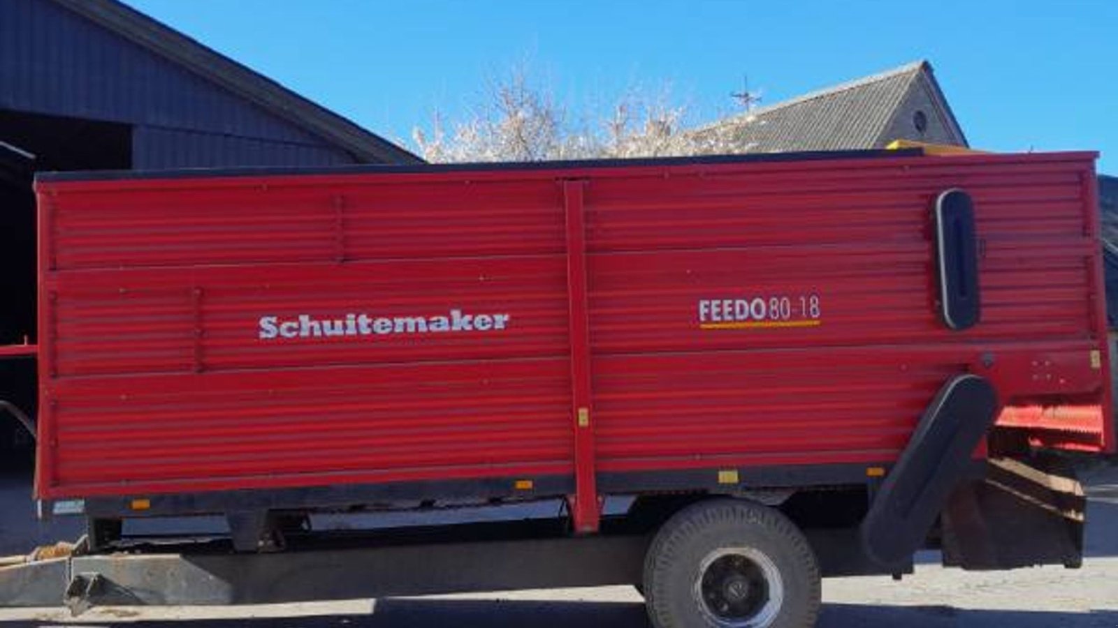 Futterverteilwagen typu Schuitemaker Feedo 80/18AL FEEDO 80-18 AL, Gebrauchtmaschine v Samsø (Obrázek 6)