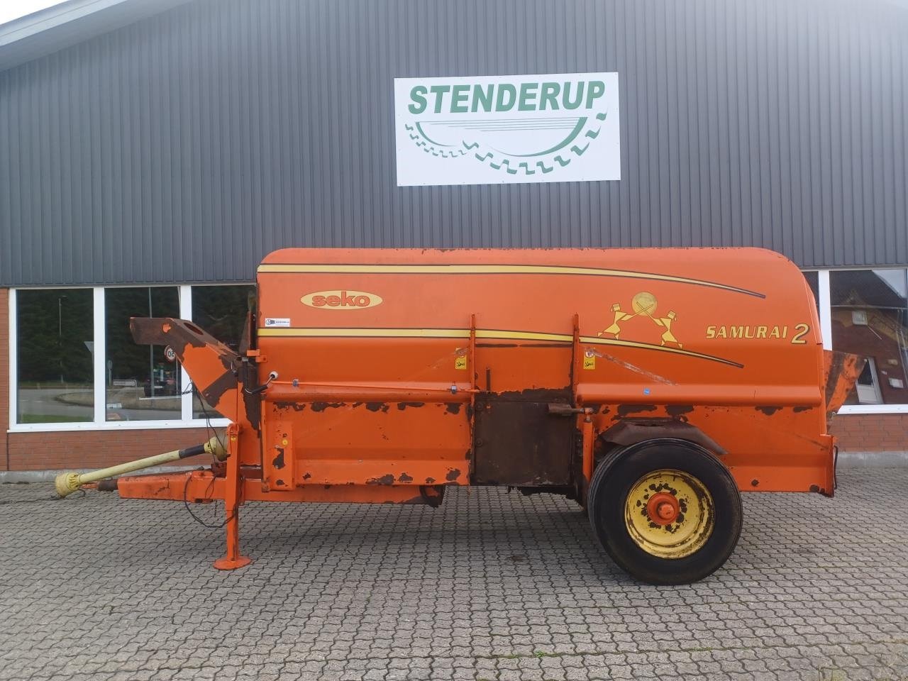 Futterverteilwagen des Typs Seko SAMURAI, Gebrauchtmaschine in Rødding (Bild 1)