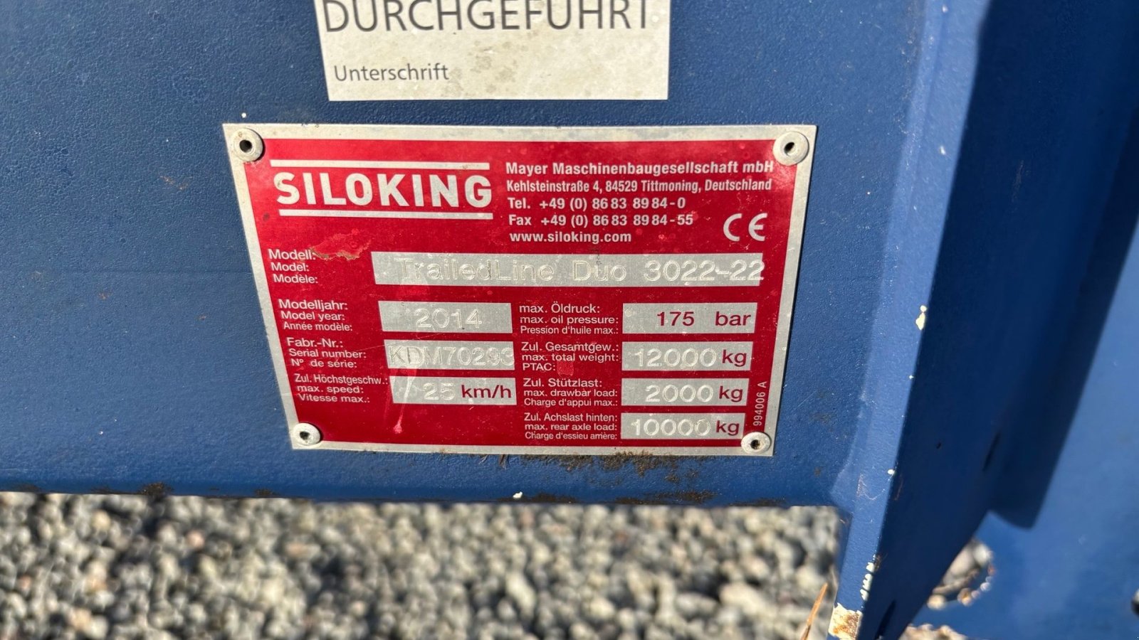 Futterverteilwagen of the type Siloking 3022-22 Klar til levering., Gebrauchtmaschine in Gram (Picture 17)