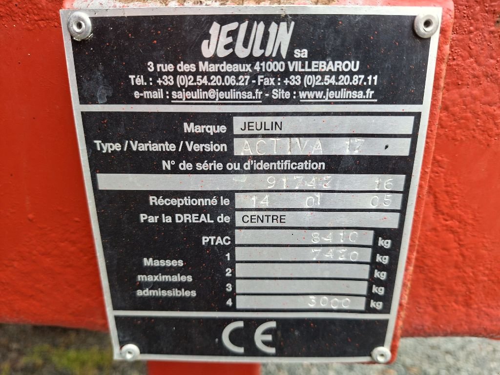 Futterverteilwagen του τύπου Sonstige ACTIVA 17, Gebrauchtmaschine σε BRACHY (Φωτογραφία 9)