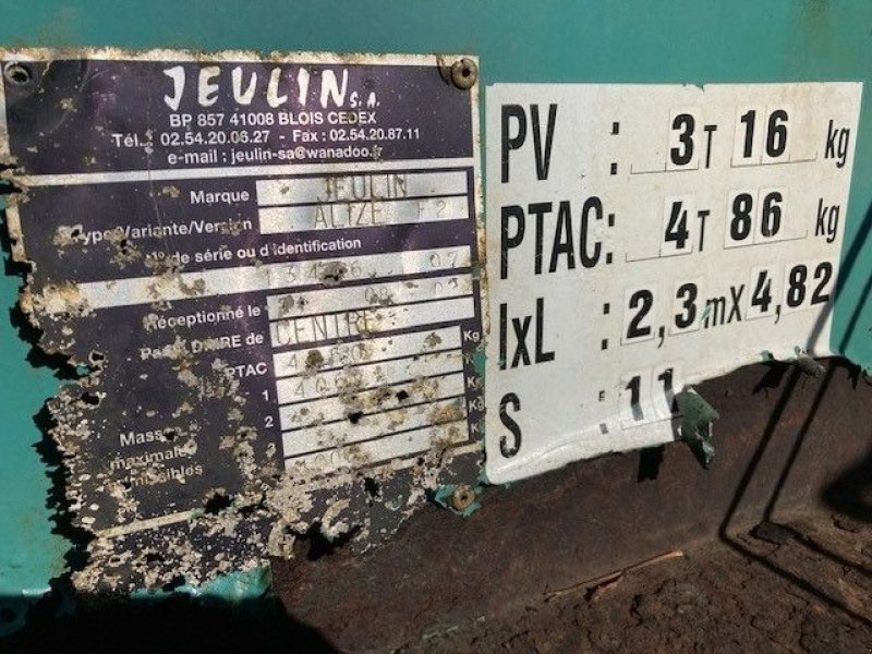 Futterverteilwagen типа Sonstige ALIZE, Gebrauchtmaschine в MARBEVILLE (Фотография 7)