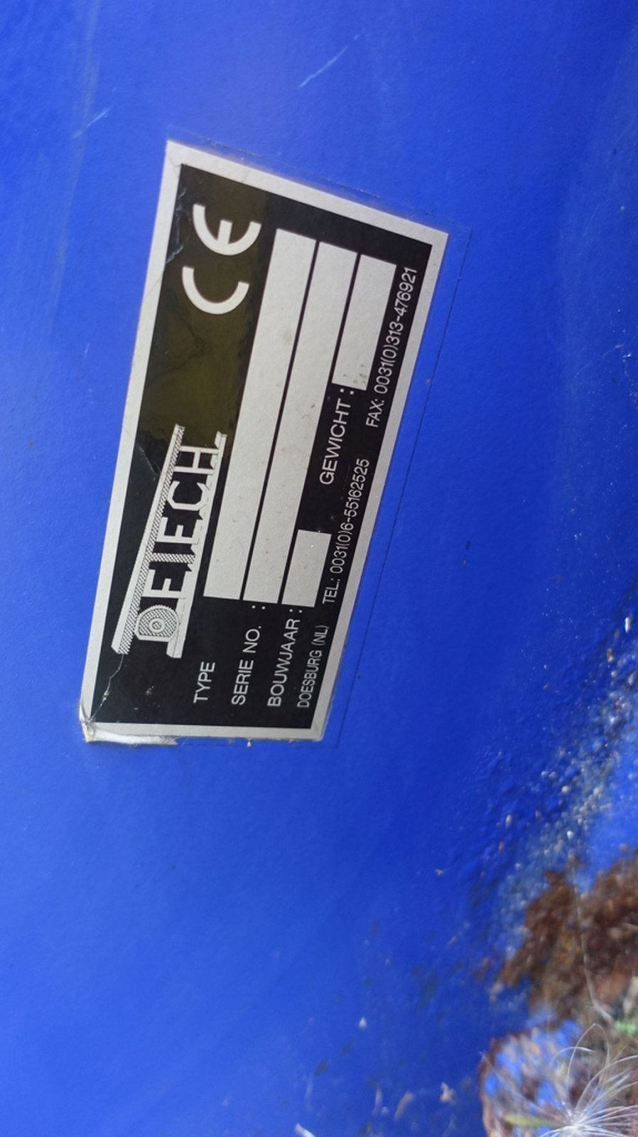 Futterverteilwagen typu Sonstige Detech Instrooibak/zaagselbak, Gebrauchtmaschine v IJsselmuiden (Obrázek 5)