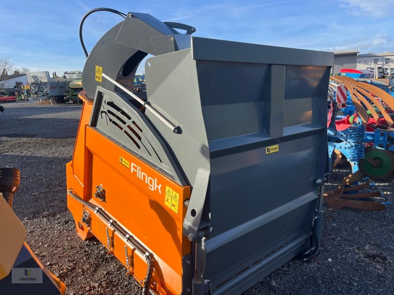 Futterverteilwagen del tipo Sonstige Flingk SH 2500R Strohgebläse mit Drehturm, Neumaschine In Neuhof - Dorfborn (Immagine 3)