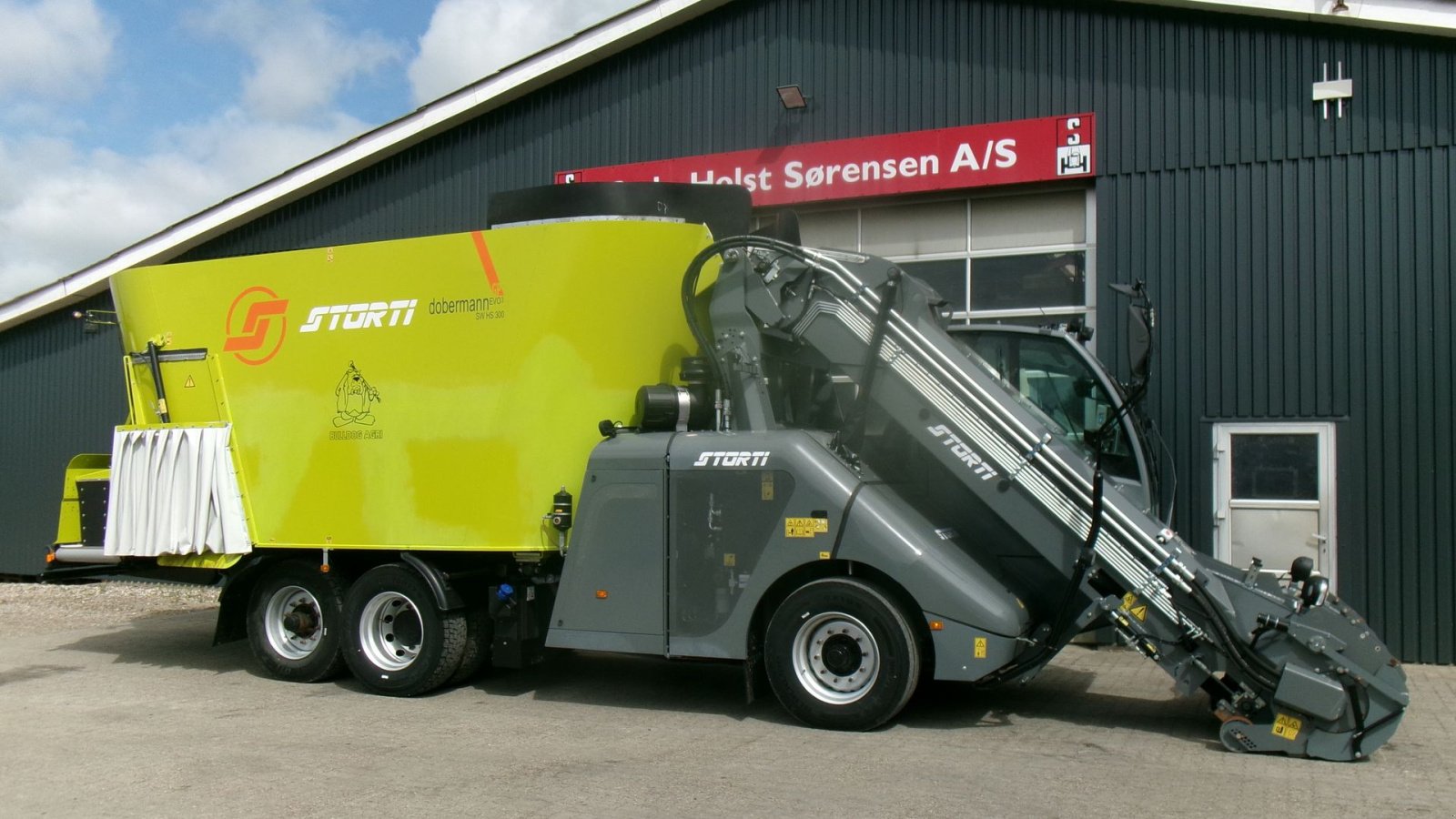 Futterverteilwagen tipa Storti Dobermann EVO3 SW HS 300 Selfline only 90 hours, Gebrauchtmaschine u Ribe (Slika 1)