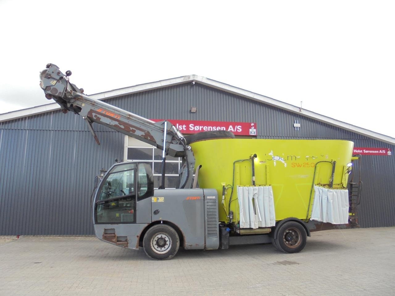 Futterverteilwagen typu Storti Dobermann SW EVO 250, Gebrauchtmaschine v Ribe (Obrázek 11)