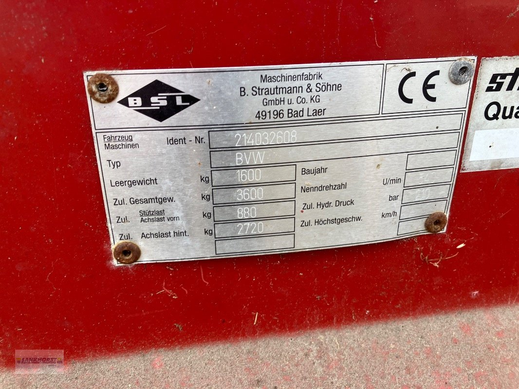 Futterverteilwagen of the type Strautmann BVW 214, Gebrauchtmaschine in Aurich (Picture 13)