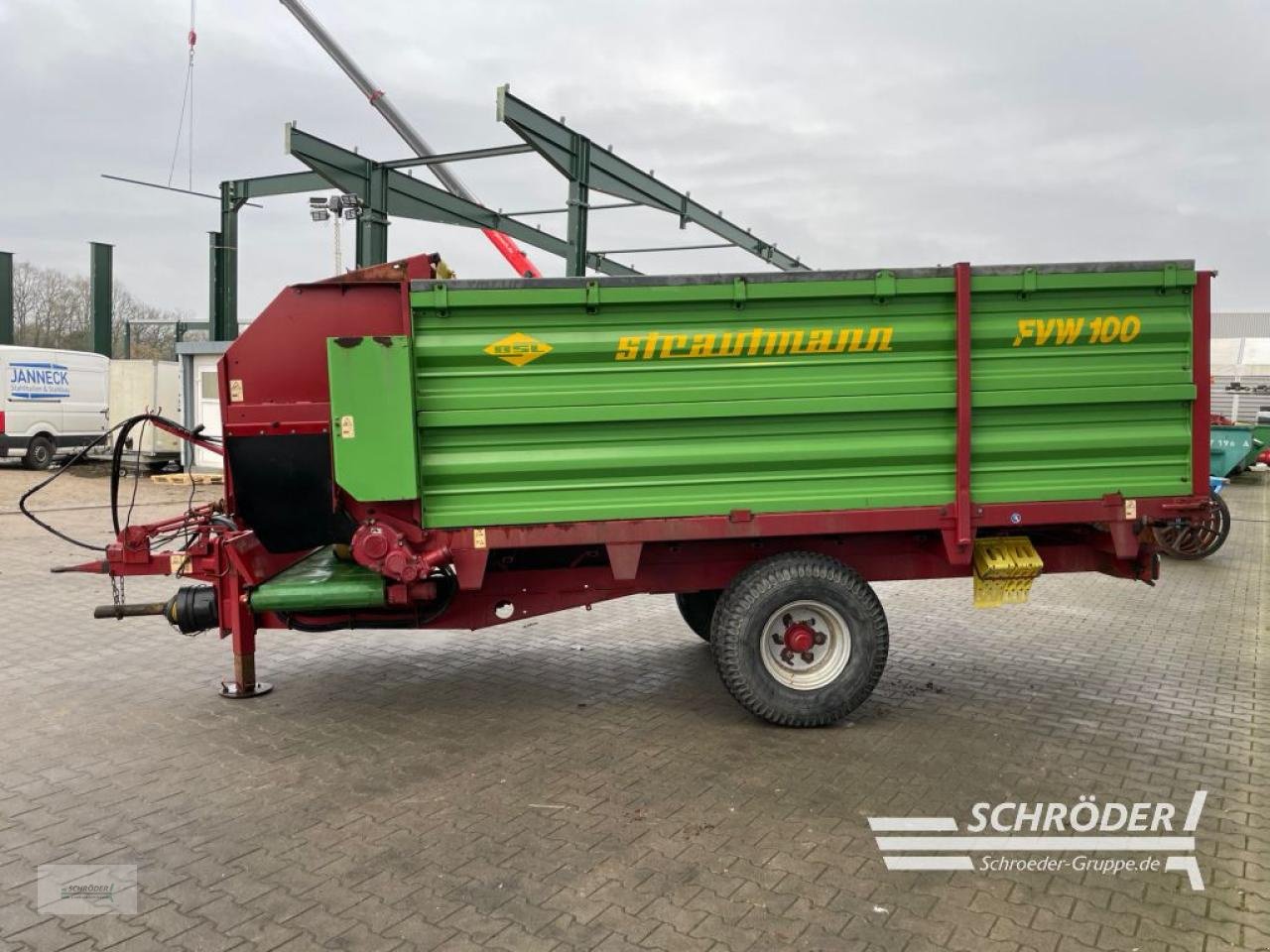 Futterverteilwagen of the type Strautmann FVW 100, Gebrauchtmaschine in Wildeshausen (Picture 8)