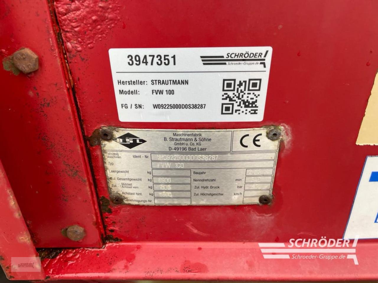 Futterverteilwagen of the type Strautmann FVW 100, Gebrauchtmaschine in Wildeshausen (Picture 12)