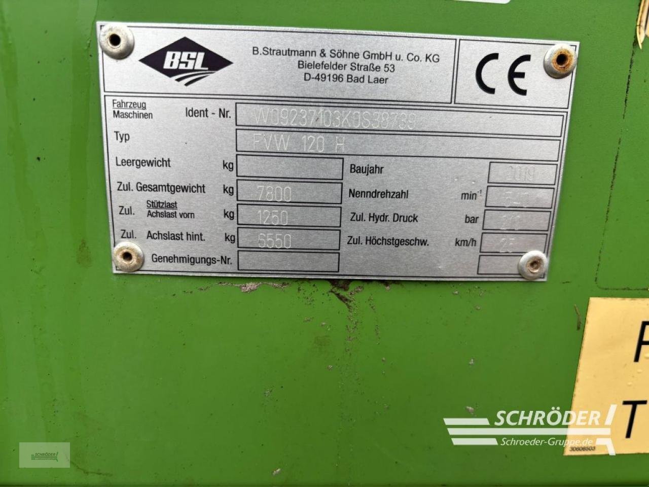 Futterverteilwagen от тип Strautmann FVW 120 H, Gebrauchtmaschine в Westerstede (Снимка 3)