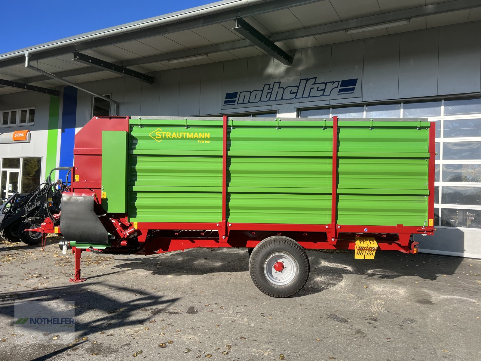 Futterverteilwagen des Typs Strautmann FVW 160 **Sonderkonditionen**, Neumaschine in Pforzen (Bild 1)