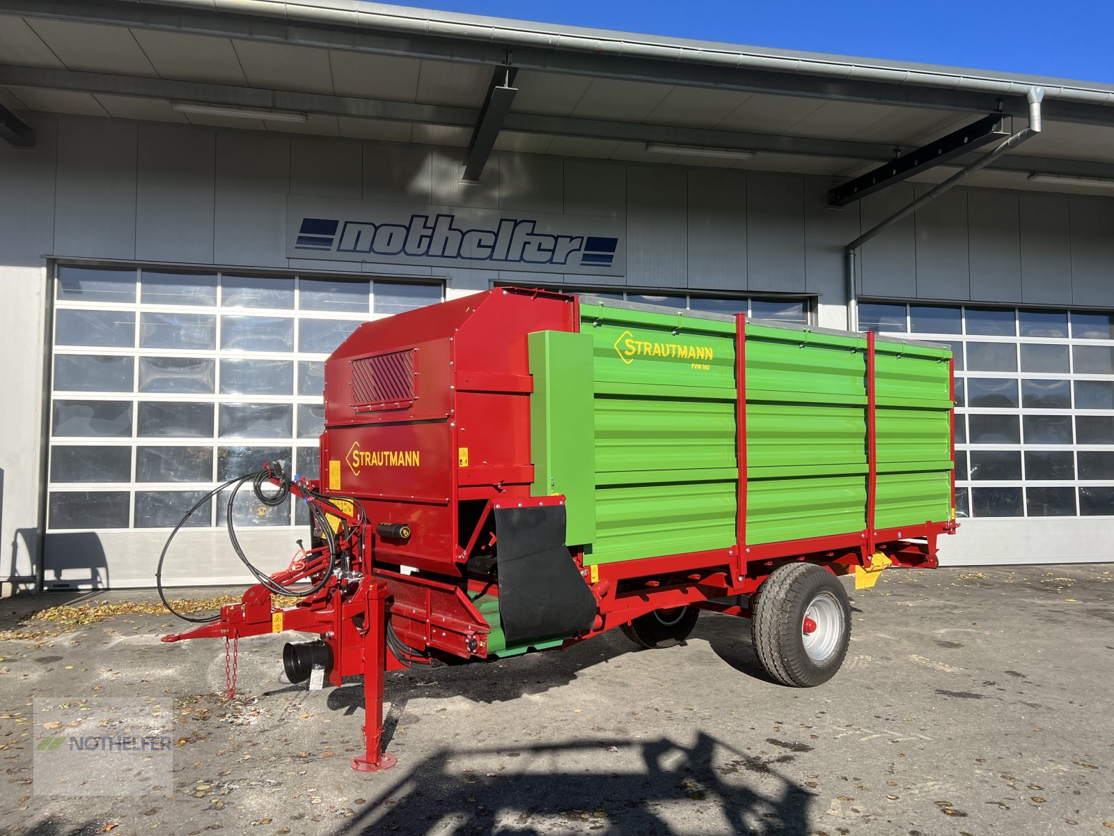 Futterverteilwagen des Typs Strautmann FVW 160 **Sonderkonditionen**, Neumaschine in Pforzen (Bild 5)