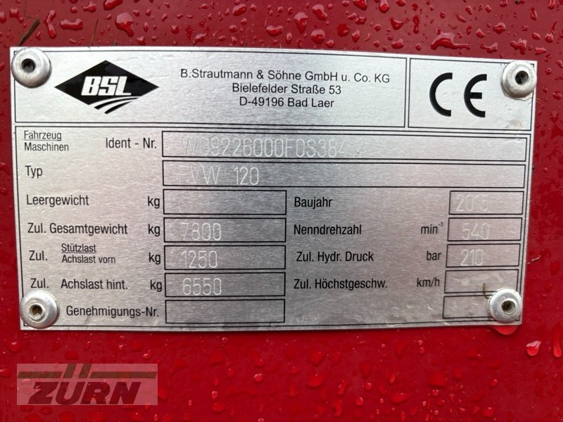 Futterverteilwagen typu Strautmann FVW120 IM KUNDENAUFTRAG, Gebrauchtmaschine v Schopfloch (Obrázok 15)