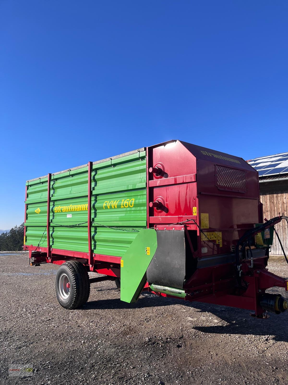 Futterverteilwagen des Typs Strautmann Inserat auswählen Strautmann FVW 160 PREISREDUZIERT, Gebrauchtmaschine in Erkheim (Bild 1)