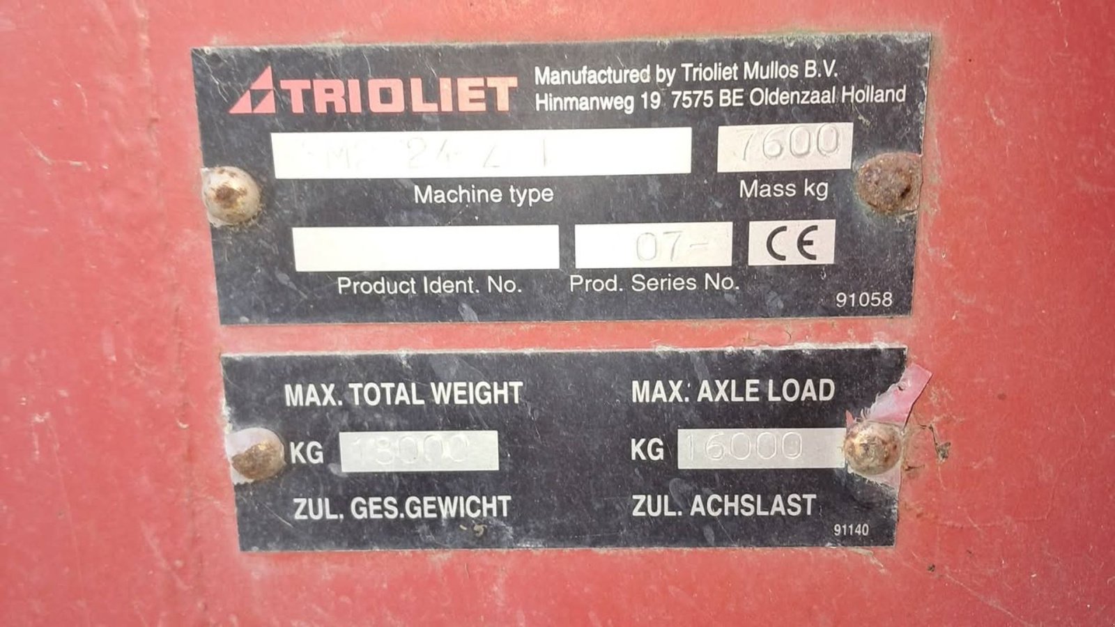 Futterverteilwagen del tipo Trioliet 24m3, Gebrauchtmaschine en Aars (Imagen 5)