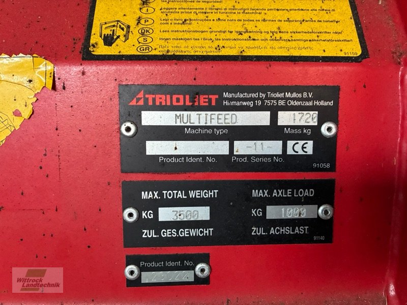 Futterverteilwagen des Typs Trioliet Multifeed, Gebrauchtmaschine in Rhede / Brual (Bild 2)