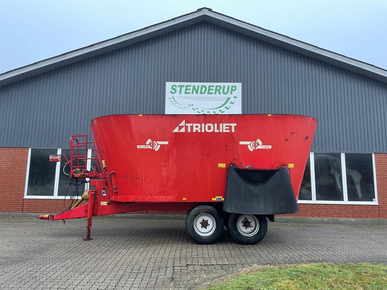 Futterverteilwagen of the type Trioliet SOLOMIX 2 2400 L ZKX, Gebrauchtmaschine in Rødding (Picture 1)