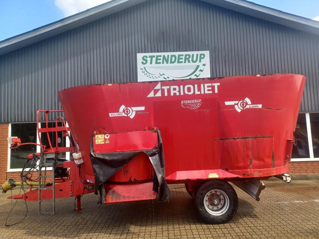 Futterverteilwagen des Typs Trioliet SOLOMIX 2 2400 LZKX, Gebrauchtmaschine in Rødding (Bild 1)