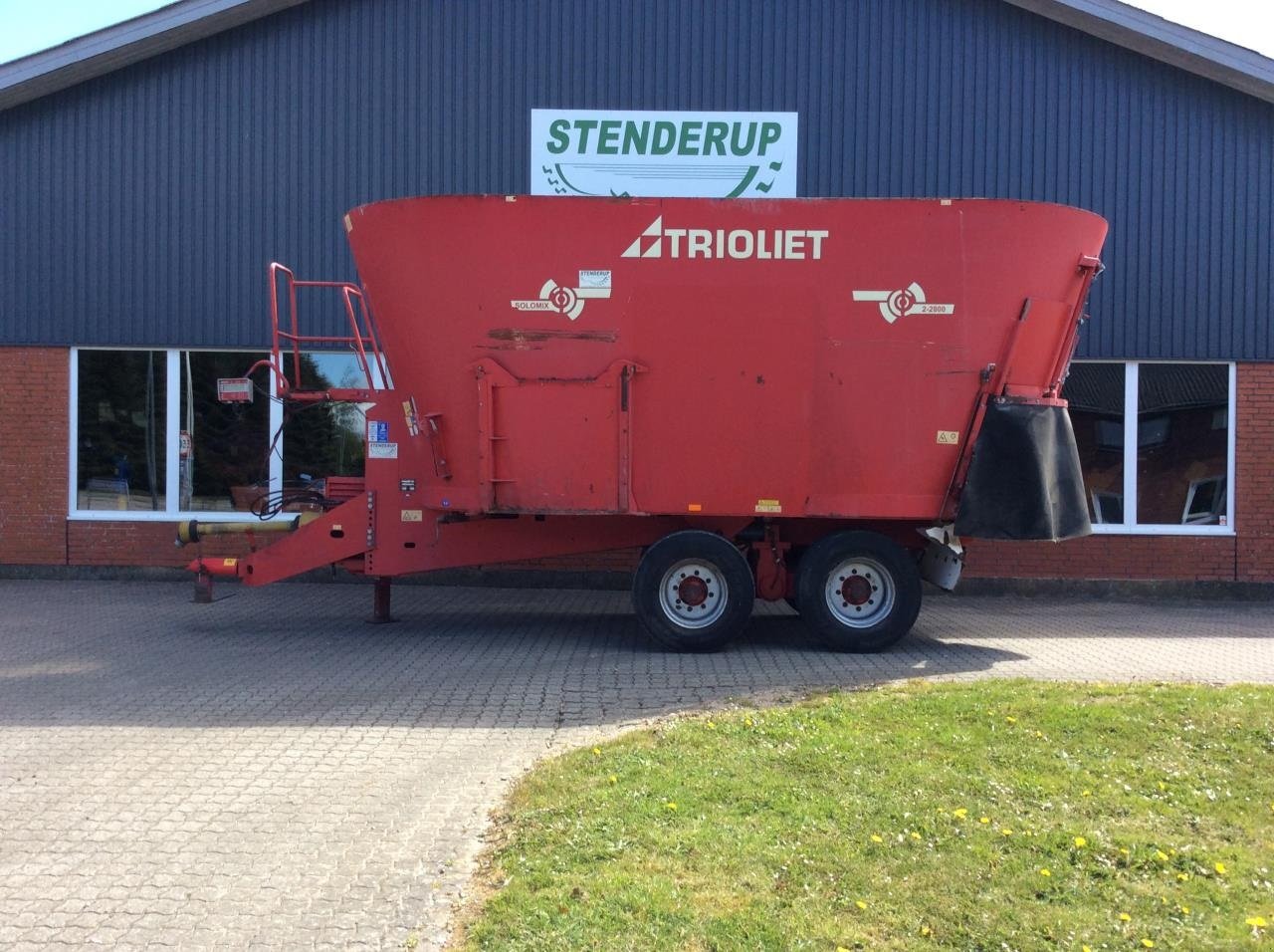 Futterverteilwagen of the type Trioliet SOLOMIX 2 2800 ZKT, Gebrauchtmaschine in Rødding (Picture 1)
