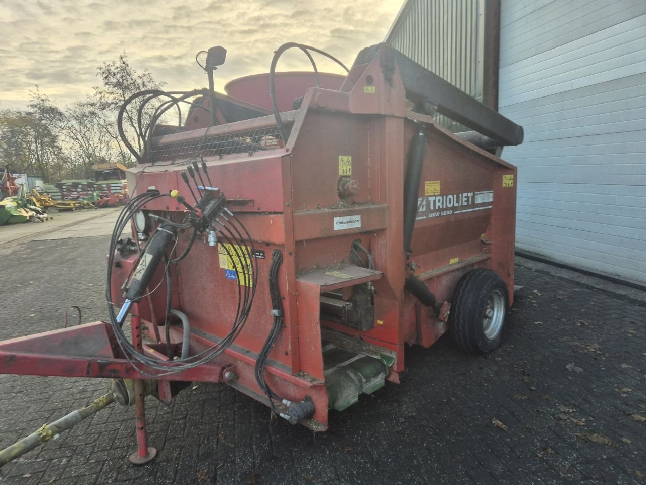 Futterverteilwagen del tipo Trioliet UKW 5000, Gebrauchtmaschine en Lunteren (Imagen 4)