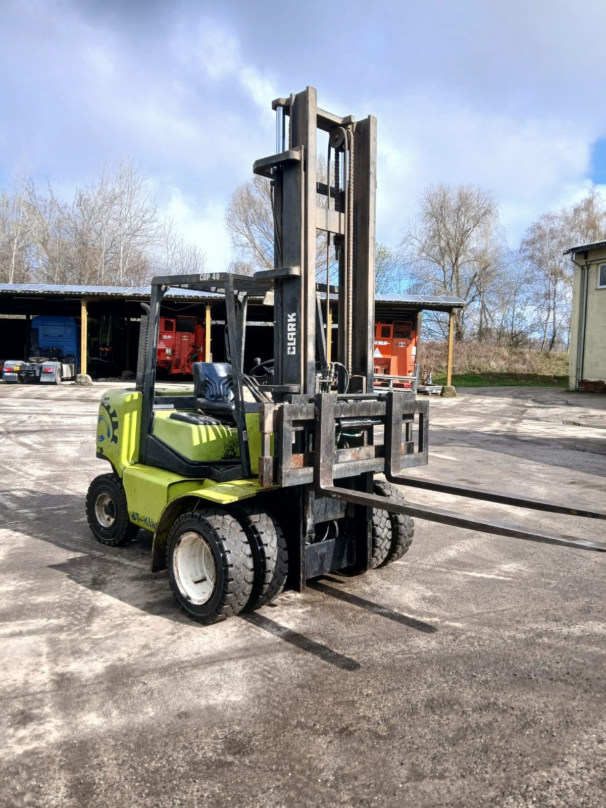 Gabelstapler des Typs Clark Cdp40, Gebrauchtmaschine in Dasing (Bild 2)