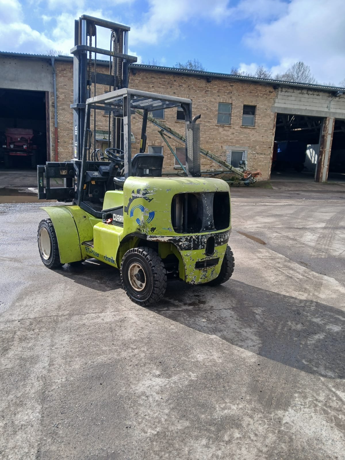 Gabelstapler des Typs Clark Cdp40, Gebrauchtmaschine in Dasing (Bild 5)