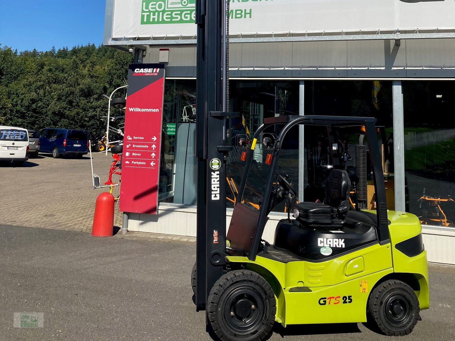 Gabelstapler des Typs Clark GTS25, Neumaschine in Steiningen b. Daun (Bild 5)