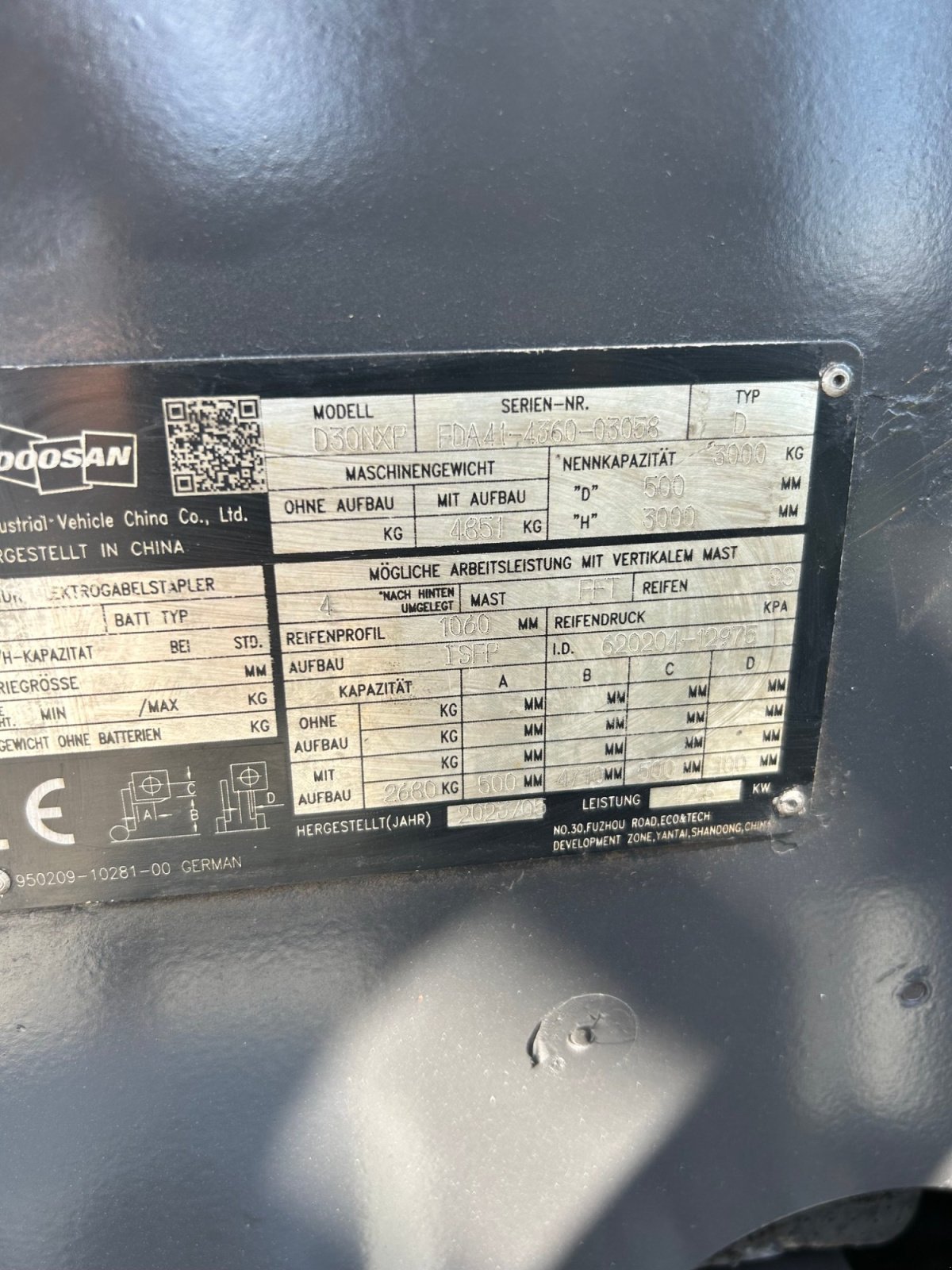 Gabelstapler типа Doosan D30NXP, Gebrauchtmaschine в Sonsbeck (Фотография 10)