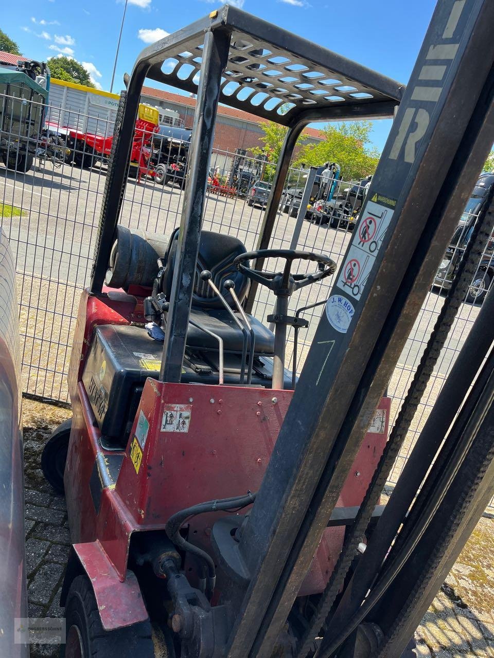 Gabelstapler typu Hyster Hi 50 XL, Gebrauchtmaschine v Uelsen (Obrázek 3)
