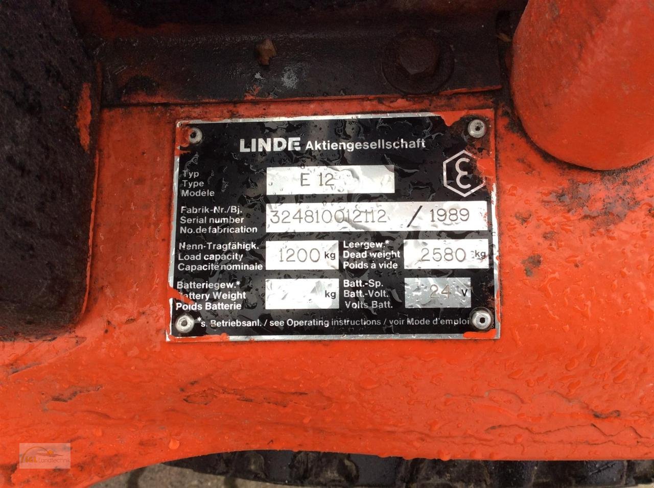 Gabelstapler des Typs Linde E 12, Gebrauchtmaschine in Pfreimd (Bild 3)